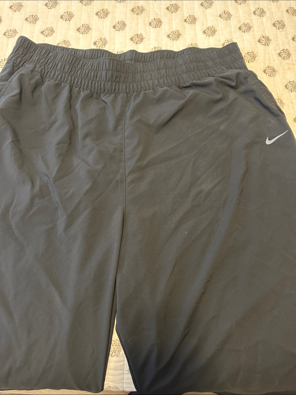 Nike Black Performance Shorts with Reflective Swoosh